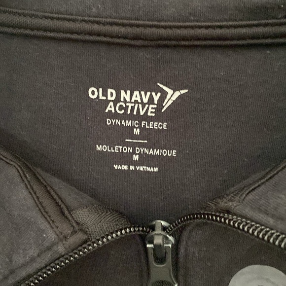 Men’s medium old navy dynamic fleece zipper hoodie jacket - Picture 2 of 6